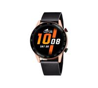 Lotus Herren Smartwatch 50025/1 – Schwarz, Edelstahlarmband, Ø 45 mm, 3 Bar