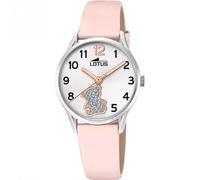 Lotus Uhr Für Kind 18406/F Junior Collection Silber Edelstahl Case RoségoldLeder Band