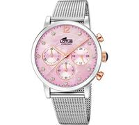 Lotus Armbanduhr 18676/2 – Damenchronograph, Quarz, Edelstahl 316L Armband, Mineralglas, 5 ATM