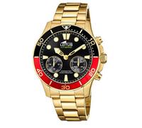 Lotus Herren Hybrid-Smartwatch Connected 18802/4 Edelstahl 316L Gold 10 ATM