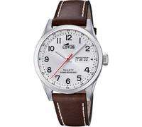 Lotus Herren Analog Quarz Uhr mit Leder Armband 18671/1