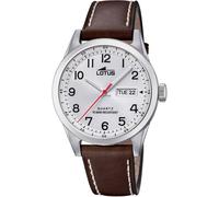 Lotus Herren Analog Quarz Uhr mit Leder Armband 18671/1