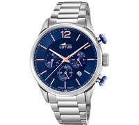 Lotus Herren Chronograph Quarz Uhr mit Edelstahl Armband 18688/2