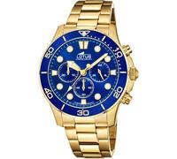 LOTUS Herren Analog Quarz Uhr mit Edelstahl Armband 18758/1