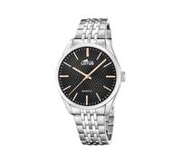 Lotus Armbanduhr Herren Edelstahl Silber 316L - Analoge Herrenuhr Minimalistisch Elegant - Mineralglas - 5 ATM wasserdicht - Quarzuhr 19064/4