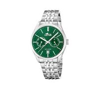 Lotus Armbanduhr Herren Edelstahl Silber 316L - Analoge Herrenuhr Multifunktion mit Datum - Klassische Uhr - Mineralglas - 5 ATM wasserdicht - Quarzuhr 19072/3