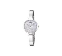 Lotus Damen Analog Uhr Edelstahl 316L Silber - Quarzwerk - Damenuhren - Hochfestes Mineralglas - Wasserdicht 5 ATM 18561/1