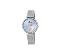 Lotus Damen Analog Uhr Edelstahl 316L Silber - Quarzwerk - Damenuhren - Hochfestes Mineralglas - Wasserdicht 5 ATM 18616/2