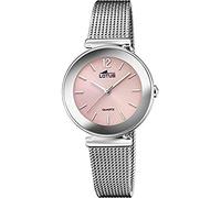 Lotus Damen Analog Uhr Edelstahl 316L Silber - Quarzwerk - Hochfestes Mineralglas - Wasserdicht 5 ATM - Special Prices 18434/C