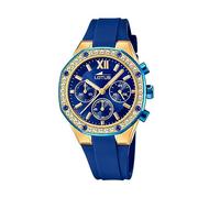 Lotus Damen Analog Quarz Uhr mit Silikon Armband 18876/1