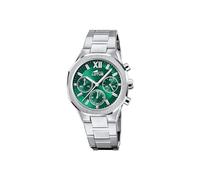 Lotus Damen Uhr Analog aus Edelstahl 316L Silber - Quarz Chronograph - Mineralglas hochresistent - 5 ATM wasserdicht - Special Prices 18869/3