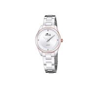 Relojes Lotus Damen Analog Quarz Uhr mit Edelstahl Armband 18795/1