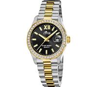 Lotus Damen Uhr Analog Edelstahl 316L Multi - Quarzwerk - Mineralglas hochresistent - 10 ATM wasserdicht - Kalender 18978/3 - Freedom Collection