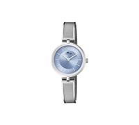 Lotus Damen Uhr Analoge aus Edelstahl 316L Silber - Quarzwerk - Mineralglas Hochresistent - 5 ATM Wasserdicht - Special Prices 18597/2