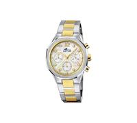 Lotus Damen Uhr Analoge Edelstahl 316L Multi - Quarzwerk Chronograph - Hochfestes Mineralglas - Wasserdicht 5 ATM - Special Prices 18870/1