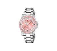 Quarzuhr LOTUS Armbanduhren silberfarben, rosa Damen Quarzuhren (54209865-0)