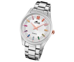 Lotus Damenuhr Edelstahl Silber Lotus Classic Armbanduhr UL18898/2