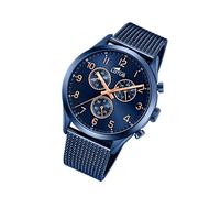 LOTUS Edelstahl Herren Uhr 18638/1 Armbanduhr blau Sport Minimalist UL18638/1