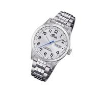 LOTUS Edelstahl Herren Uhr 18670/1 Armbanduhr silber Elegant Classic UL18670/1