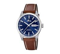 LOTUS 18671/3 ALBERA Uhr Herrenuhr Lederarmband Datum Braun