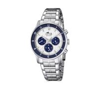 Lotus Herren Analog Uhr Edelstahl 316L Silber - Quarz - Chronograph - Mineralglas - 5 ATM Wasserdicht 18579/2 Special Prices