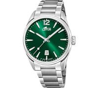 Lotus Herren Analog Quarz Uhr mit Edelstahl Armband 18692/4