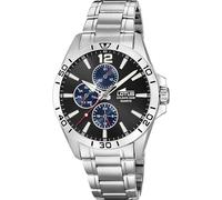 Lotus Herren Analog Uhr Edelstahl 316L Silber - Quarz - Mineralglas - 5 ATM Wasserdicht - Multifunktion 18812/2
