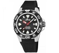 Lotus Herren Armbanduhr 18927/D – Quarz, Kalender, Saphirglas, 20 ATM, Edelstahlband