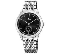 Lotus Herren-Armbanduhr Analog Minimalist Elegant mit Edelstahl-Armband silber Quarz-Uhr UL18473/2