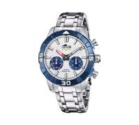 Lotus Herren Hybrid Smartwatch Connected Edelstahl 316L - Analoge Intelligente Uhr - 10 ATM Wasserdicht 18810/1 - Musiksteuerung, Schrittzähler, Anrufbenachrichtigungen