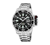 Lotus Herrenuhr Analog aus Edelstahl 316l Silberfarben