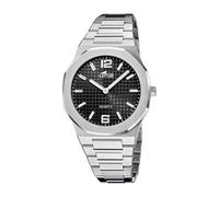 Lotus Herrenuhr Analog Edelstahl 316L Silber - Quarz - Mineralglas, Wasserdicht 5 ATM - 18841/4 Excellent