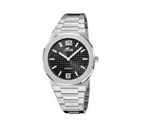 Lotus Herren Analog Quarz Uhr mit Edelstahl Armband 18841/4