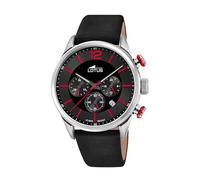 Lotus Herren Analog Quarz Uhr mit Leder Armband 18689/6