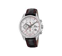 LOTUS Herrenuhr Chronograph Quarz Armbanduhr mit Lederarmband 18527/1