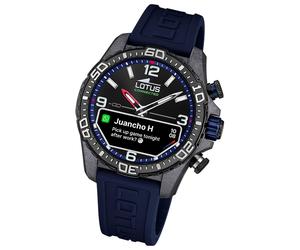 Lotus Herrenuhr Kunststoff Blau Lotus Multifunktion Armbanduhr UL20000/1
