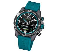 Lotus Herrenuhr Kunststoff Blau Lotus Multifunktion Armbanduhr UL20000/5