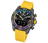 Lotus Herrenuhr Kunststoff gelb Lotus Multifunktion Armbanduhr UL20000/8