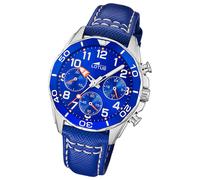 Lotus Jugend Kinderuhr Leder blau Lotus Classic Armbanduhr UL18859/1