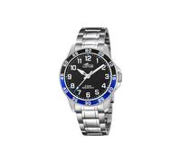 Lotus Kinder Uhr Analoge Edelstahl 316L Silber - Quarzwerk - Hochfestes Mineralglas - Wasserdicht 5 ATM 18786/2