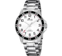 Lotus Kinderuhr Analog Jungen Mädchen aus Edelstahl 316L Silber - Quarzwerk - Mineralglas hochresistent - 5 ATM wasserdicht 18786/4 - Junior Collection