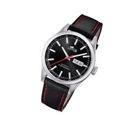LOTUS Leder Herren Uhr 18671/4 Armbanduhr schwarz Elegant Classic UL18671/4