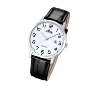 Lotus Leder Herren Uhr L18239/1 Armband-Uhr schwarz Elegant Classic UL18239/1