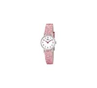 Lotus Mädchen Uhr Analoge aus Rosa Leder - Quarzwerk - Kinderuhr - Hochresistentes Glas - Klassisch - Special Prices 18409/B