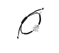 LOTUS SILVER Damenarmband Silber 925 LP3108-2/2 Kleeblatt 4 Blätter Glücksbringer - Poliertes, fein verarbeitetes Armband - Ideal als Geschenk zum Geburtstag