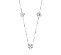 LOTUS SILVER Damenhalskette Silber 925