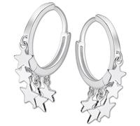Lotus Silver Creolen Damen Lotus Silver Trendy Ohrringe JLP3211-4-1
