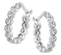 Lotus Silver Creolen Damen Lotus Silver Trendy Ohrringe JLP3561-4-1