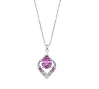 LOTUS SILVER Collar SRA.CIRCONITAS.ROSA