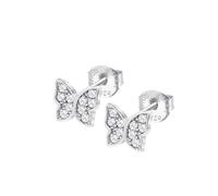 Lotus Silver Damen-Ohrringe LP3051-4/1 – Pure Essential – 925 Sterling Silber, Perle, 0,6 cm
